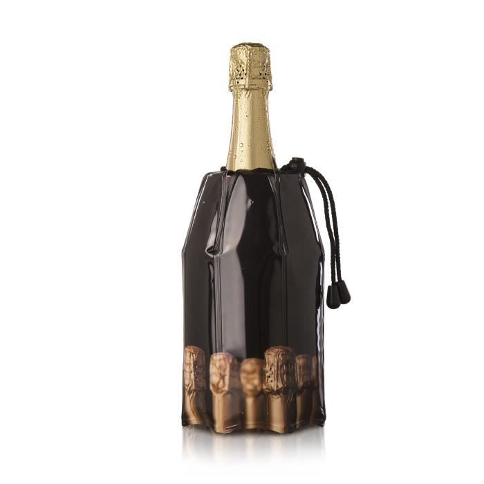 Refroidisseur Bouteille Vin Manchon Refroidisseur De Vin En Gel - Garde- Bouteille Isotherme Réutilisable Pour Vin, Champagne, Vodka | Idée Cadeau Élégante Accessoire Vin