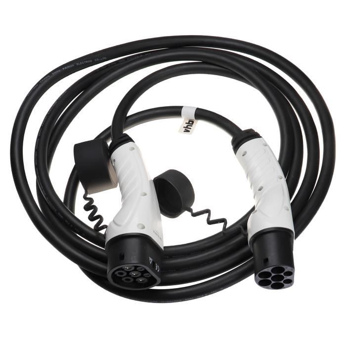Vhbw Câble de recharge type 2 vers type 2 compatible avec Dacia Spring  voiture électrique - 1 phase, 16 A, 3,5 kW, 7 m - Cdiscount Auto