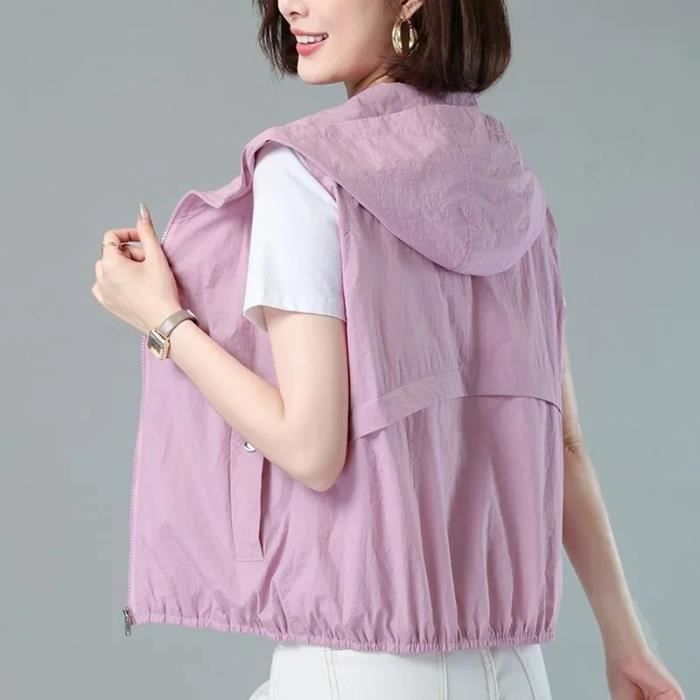 Gilet fin court hotsell femme