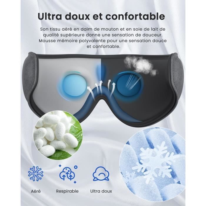 FlyCoco Maschera per dormire al 99% che blocca completamente