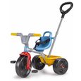 Tricycle évolutif Feber - Jaune et Bleu - Pour bébé de 18 mois à 5 ans - EVO TRIKE 3x1 go!-3
