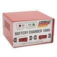 Chargeur de batterie de voiture intelligent Machine de réparation et de charge rapide 6V 12V Réglable Rouge Prise EU 110-220V-3