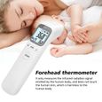 Thermometre, Medical Numerique Infrarouge Frontal et Oreille Thermometre , en 1 seconde de Temps de Mesure - gris-3
