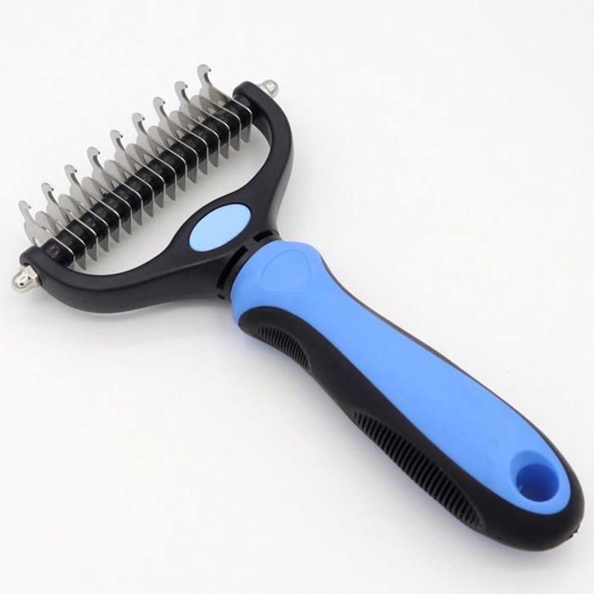 Peigne Coupe Nœuds Pour Chiens Chat Peigne A Nœud Ouvert Nettoyage Poils Et Cheveux Pour Animaux Epilateur Automatique Blue L Achat Vente Peigne Demeloir Peigne Coupe Nœuds Pour Chi Cdiscount