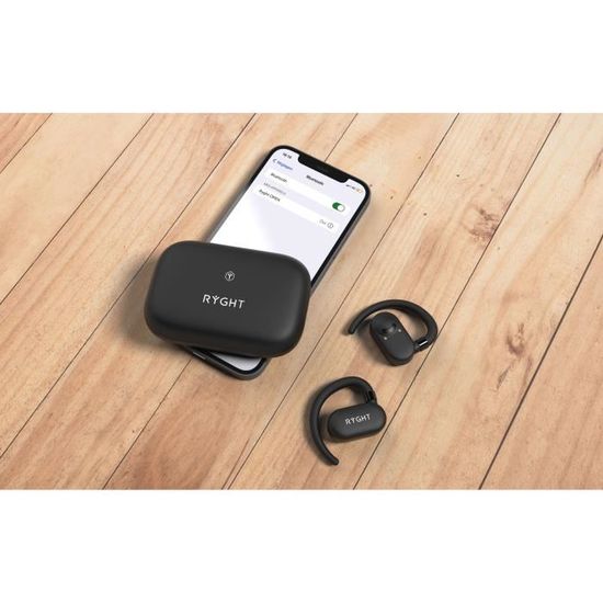 Casque Fara Sans Fil - Noir - Autonomie 9h, Bluetooth 5.0, Pliable Et Léger