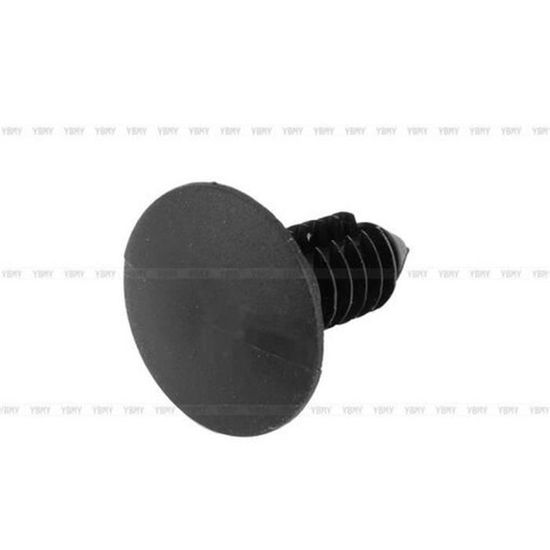 10x Voiture Universel Plastique Rivets Garniture Porte Pare-chocs Fender Fastener Clips M6 6 mm