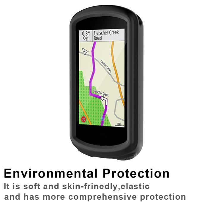 Coque pour Garmin Edge 530 - Housse Etui Silicone Noir Protection