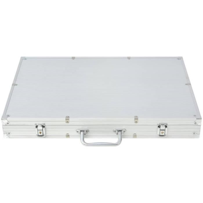 Jeton Poker Coffret Poker 500 Jetons + 2 Jeux De Cartes - Mallette Jeton Poker Coffret Poker 500 Jetons + 2 Jeux De Cartes - Mallette