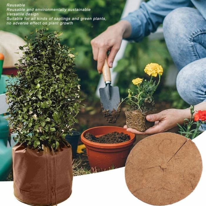 VGEBY Sac de Protection pour Pot de Fleurs Housse Hivernale Protection UV  Prévention du Gel Sac Thermique pour Pot de Plante - Cdiscount Jardin