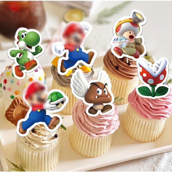24 Pièces Décoration Gâteau Papillon Gâteau Topper De Papillon 6 Modèles Papillon Decoration