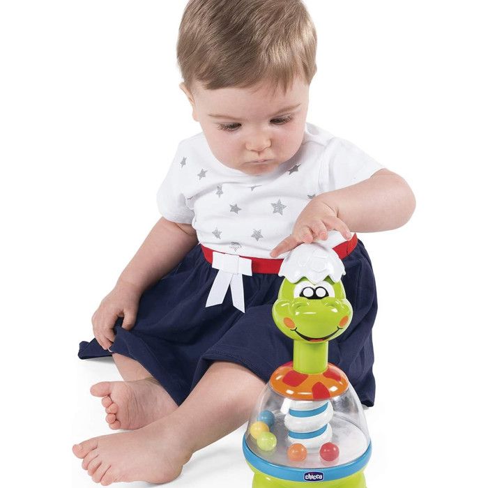 Toupie électronique CHICCO Baby Senses Spin Dino Effet