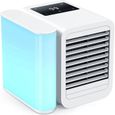 1 Climatiseur Portable, Rafraîchisseur D'air Évaporatif 1000 ML, 99 Vitesses, Minuterie 12H, USB-C,  ACCESSOIRES FABRICATION MAISON