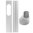Kit calfeutrage climatiseur Fenêtre climatiseur mobile - Pour climatiseur portable - Tuyaux 15 cm diamètre