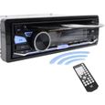 1 Din 12V Autoradio Stéréo Bluetooth Lecteur CD DVD Radio MP3 - USB-SD-AUX-FM[191]-0