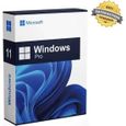 Windows 11 Pro 64-Bit Retail 1 PC / UNE LICENCE AUTHENTIQUE (Clé d'activation + lien de téléchargement depuis le site officiel-0