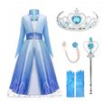 Panoplie déguisement Elsa 2 avec accessoire-0