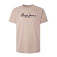 T-Shirt Pepe Jeans Eggo Rose pour Homme-0