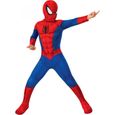 SPIDER-MAN CLASSIQUE AVEC DES MUSCLES Déguisement COSTUME TAILLE 8-10 ANS garçon carnaval mardi gras Halloween-0