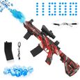 Pistolet à eau électrique PIMPIMSKY avec 11000 balles molles d'éclaboussure de Gel-jouet de pistolet pour CS adultes enfants-0
