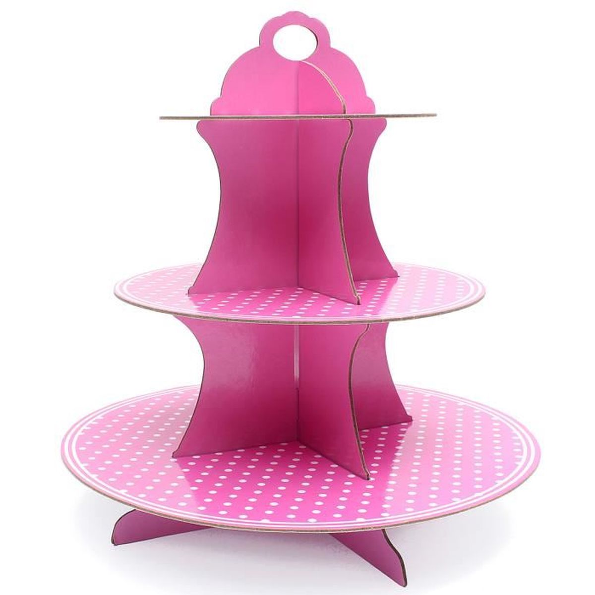 Presentoir A Gateaux Rose Achat Vente Pas Cher