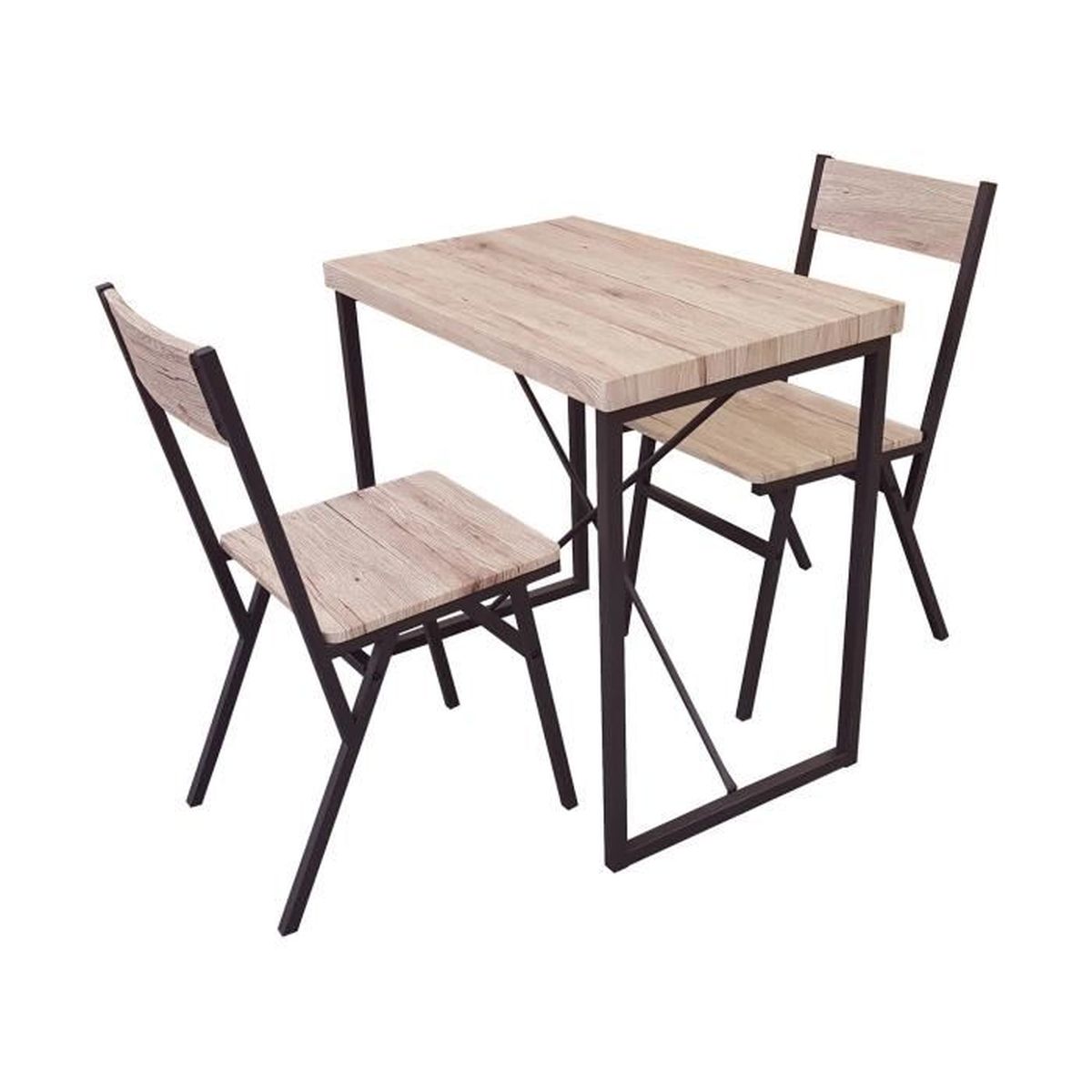 Ensemble Snack Table Et 2 Chaises Collection Loft Dock Bar Achat