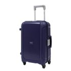 BRAND Valise Cabine 55cm - ALISTAIR X-Lock - Polypropylène - Marque française - Bleu marine - Garantie 2 ans -SAV en France