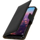 AVIZAR Étui Huawei P20 Pro Housse cuir portefeuille clapet coque silicone noir