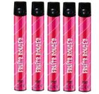 LIQUIDEO Wpuff - Fruits Rouges 1,7 % - Pack X5 + 1 Cable Micro USB Vaporesso Offert - AMAVAPE
