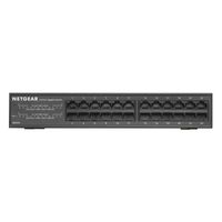 Netgear GS324, Commutateur de réseau non géré, Gigabit Ethernet (10-100-1000), Grille de montage, 1U