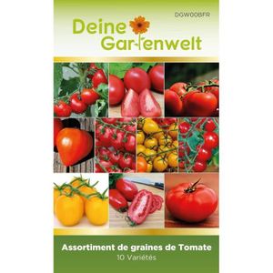 GRAINE - SEMENCE Lot de 10 Sachets de Tomates à Planter | Jardin po