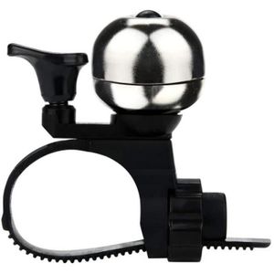 Accessoire pour vélo de montagne Sonnette de sécurité en métal N-K Sonnette de vélo en aluminium Design sympa Son fort avec bande en acier