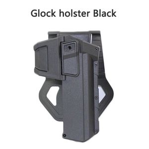 Holster de pistolet Glock tactique pour droitier à verrouillage