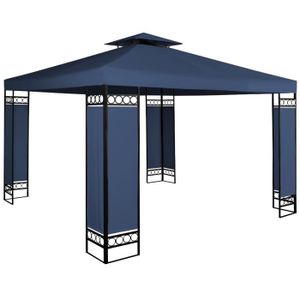 Deuba Tonnelle De Jardin 3x3m Lorca Bleue 3x3m Protection Uv 50 Toile Hydrofuge Barnum De Jardin Tonnelle Terrasse Achat Vente Tonnelle Barnum Tonnelle De Jardin Bleu 3x3m Cdiscount