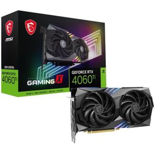 CARTE GRAPHIQUE INTERNE MSI - Nvidia - Carte Graphique - RTX 4060 Ti GAMIN