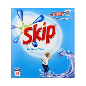 Lessive skip Active clean 56 lavages – LE&LA MARKET