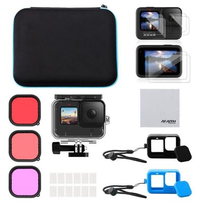 Kit d'accessoires GoPro Fixation pour GoPro Hero , 3 et 3+