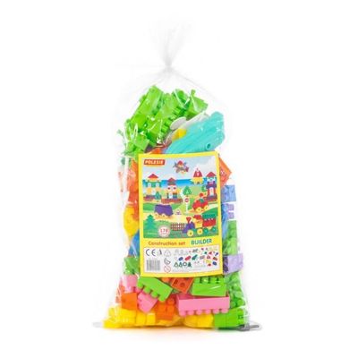 Ecoiffier Mes Premières Briques – BB Abrick – 50 Pièces – Dès 12 Mois – Bac De Rangement – Couleurs Pastel – Origine France