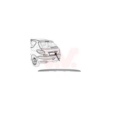 Poignée De Commutateur Extérieure Pour Porte De Hayon Arrière Chevrolet Captiva 2007-2016 - Référence 96624625