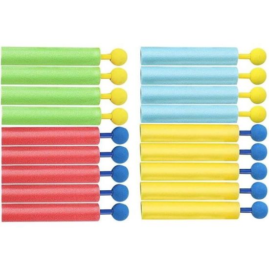 Pistolet à L'eau Extérieur Pistolet à Eau,Pistolet à Eau Enfant,Pistolet à Eau En Mosse,4 PCS