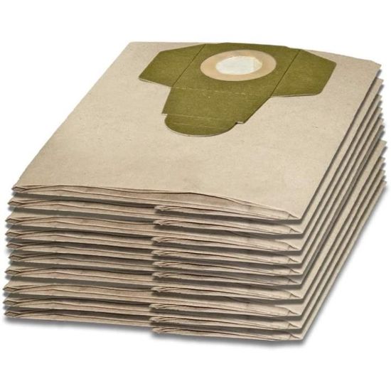 Lot De 5 Sacs D'aspirateur Pour Parkside PNTS 30/4 - Compatibles