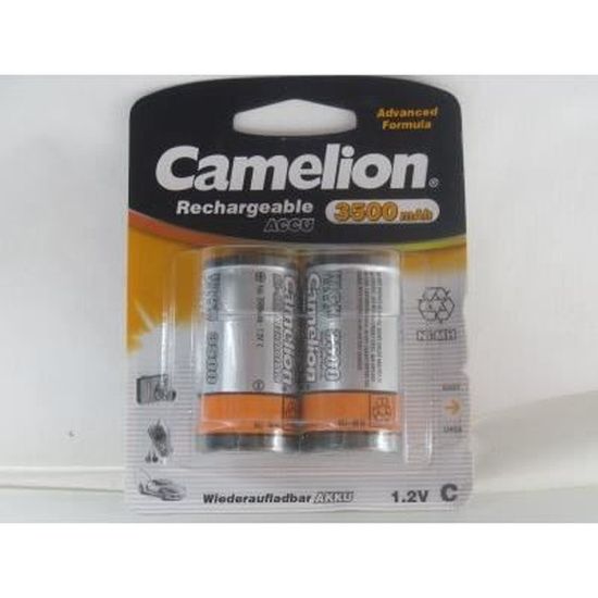 Piles 9V Rechargeables, 1300mAh Haute capacité Lithium-ION 9 Volt Piles