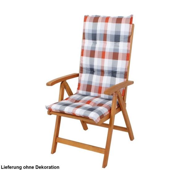 Coussin Haute Qualite Chaise De Jardin Siege Terrasse Textile Rouge Gris Blanc Carreaux Achat Vente Coussin De Chaise Cdiscount