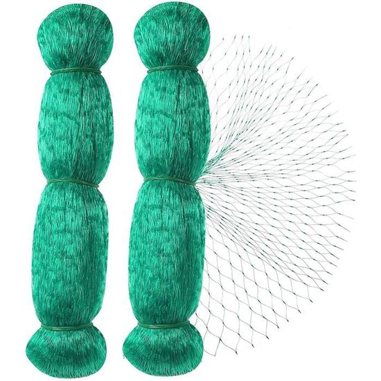 Filet De Protection Pour Arbres Fruitiers Et Plantes – Lot De 2 Filets 1x1m, Maille Fine, Fermeture éclair, Anti-oiseaux Et Insectes