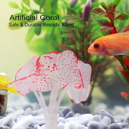Lifelike Corail Artificiel Aquarium Accessoires Décoration