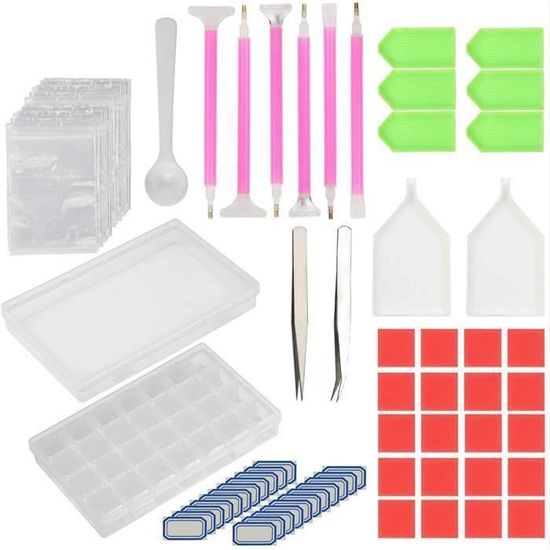 Rouleau En Plastique Pour Peinture Diamant – Outil De Broderie Diamant, Aplati Les Strass, Accessoire DIY