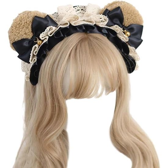 Serre-tête Vert Avec Oreilles D'animaux En Peluche Et Cornes - Bandeau Décoratif Pour Fêtes, Noël, Cosplay - Taille Unique Extensible - Doux Et Confortable