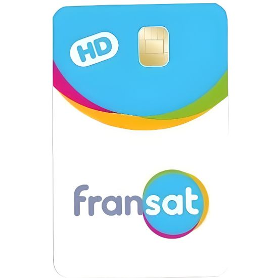 Carte FRANSAT HD PC7 - Valable 4 ans