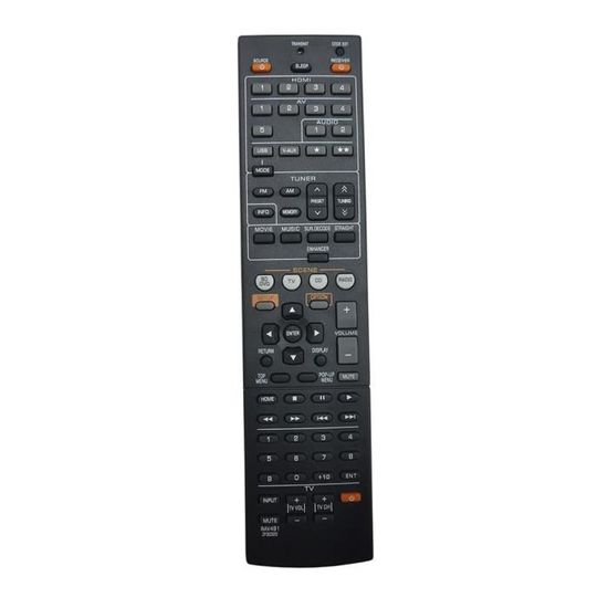 Télécommande Universelle De Remplacement Pour Yamaha RX-V2500, RX-V1600, WD10860EU, WD10850US – Prête à L’emploi !
