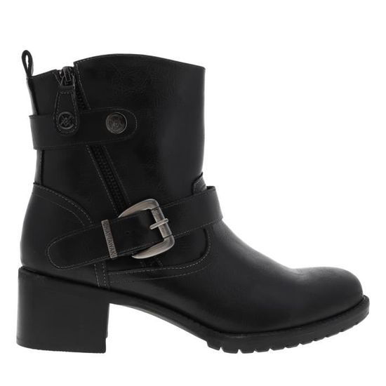 Bottes Chattawak Noir Taille 39 – Très Bon état, Style Robuste