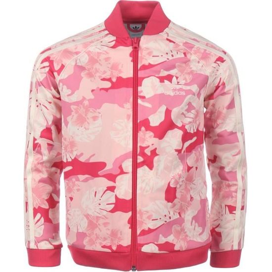 Veste de survêtement adidas Originals SST - Rose - Manches longues - Indoor - Multisport